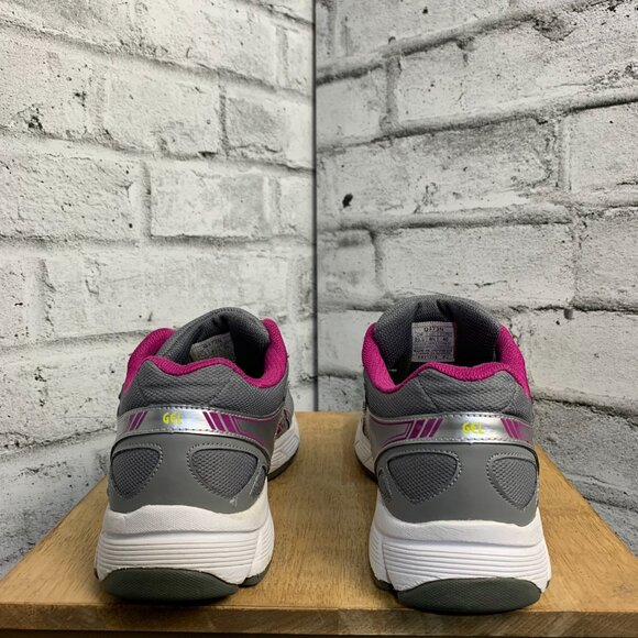 Asics Gel Quick Walk Sneaker Women’s 8.5 Gray Pink Gym Athletic Training Shoes - Picture 5 of 8
